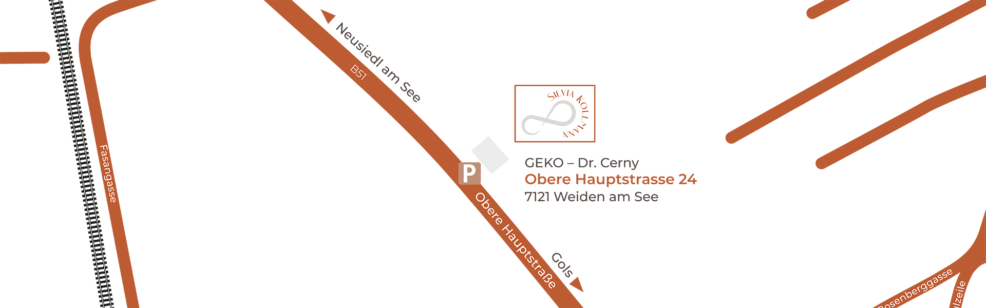 Silvia Kollmann Wegbeschreibung